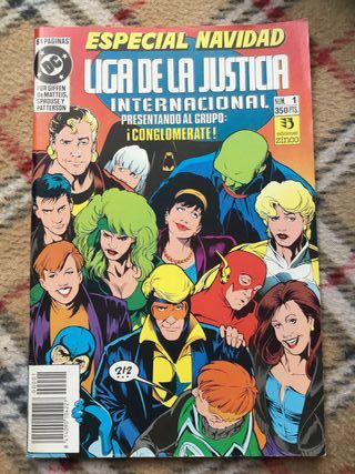 Dc comics especial navidad liga de la justicia n1