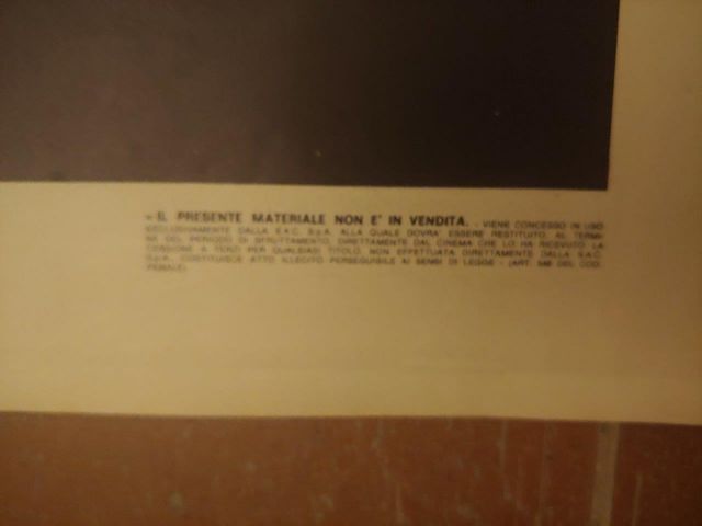 Manifesto cinematografico orignale