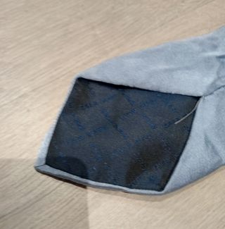 Corbata azul grisácea Zara