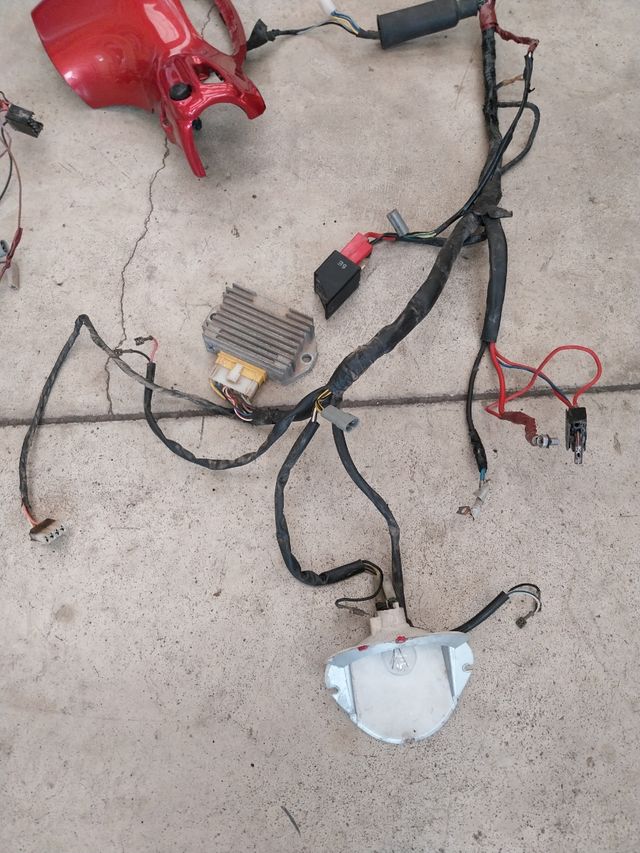 Instalación eléctrica piaggio liberty 50