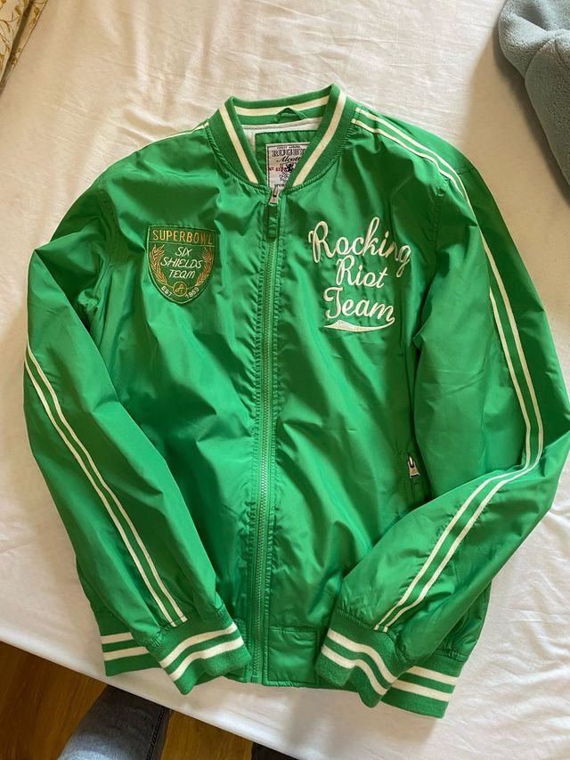 Sudadera Vintage estilo campus talla L