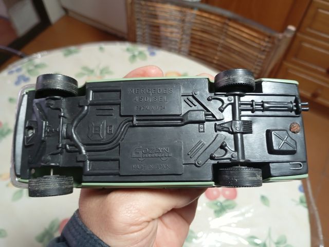 Coche juguete antiguo Mercedes. GOZAN