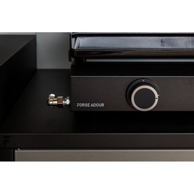 Ferro da stiro a gas in acciaio nero BASE 45