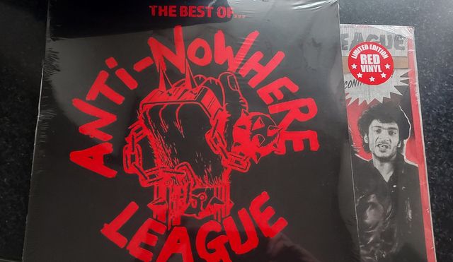 Adesivi nudi punk hardcore anti-Nowhere League 3Lps