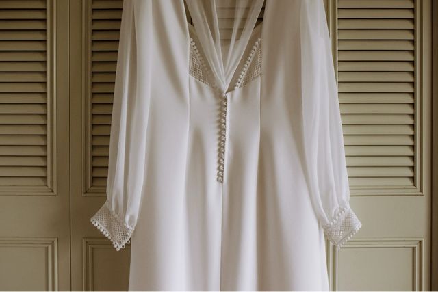 VESTIDO NOVIA A MEDIDA T40 aprox