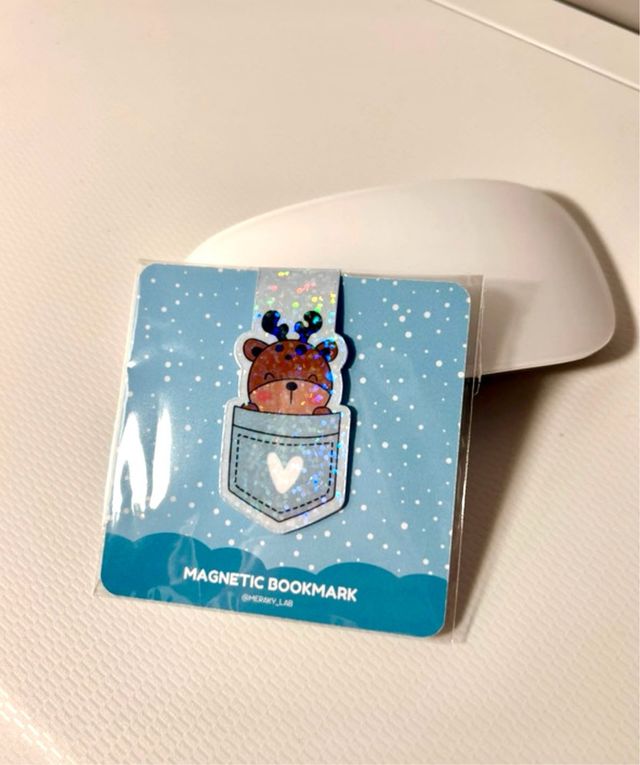 Segnalibro magnetico renna