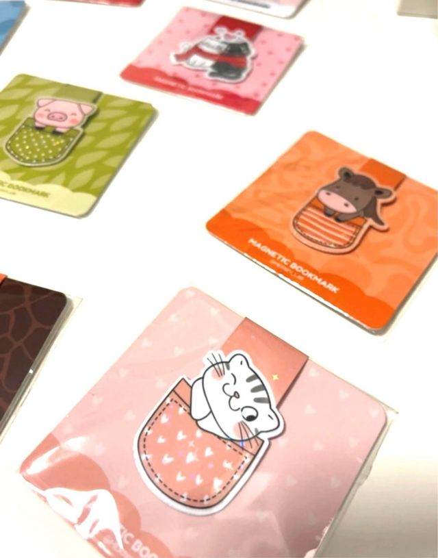 Segnalibro magnetico gattino - magnetic bookmark