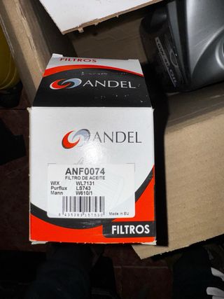 Kit cambio de aseite suzuki swift 3