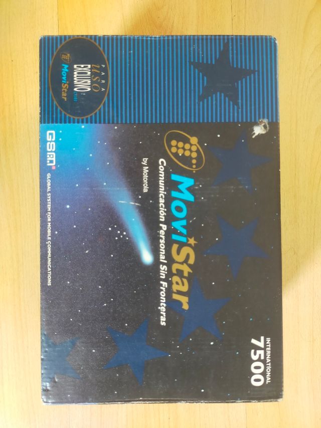 Móvil antiguo Motorola.