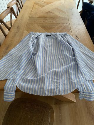 Camisa Lino Massimo Dutti semi nueva
