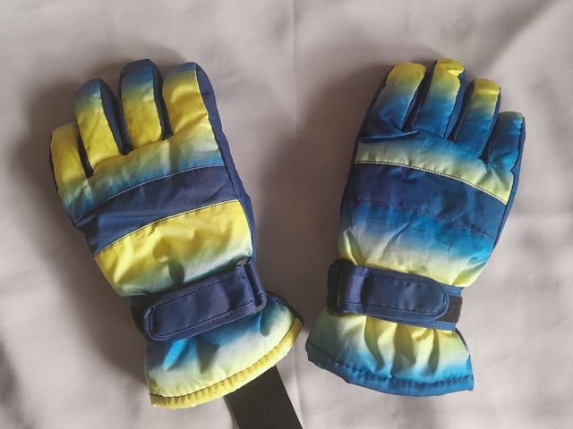 Guantes niño/a esquí, nieve, t. 6,5 (12-14 años)