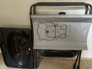Bañera cambiador bebé