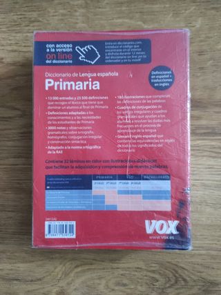 Diccionario de Primaria. Lengua Española 