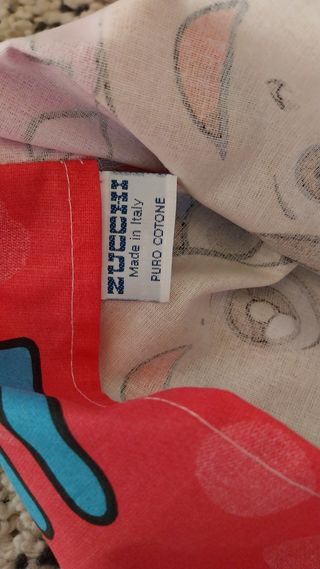 2 pillowcases federe zucchi cotone