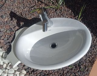 Pica Lavabo Baño con Grifo Grohe