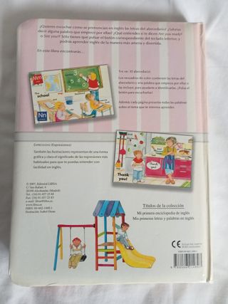Mis primeras palabras y letras en inglés LIBSA