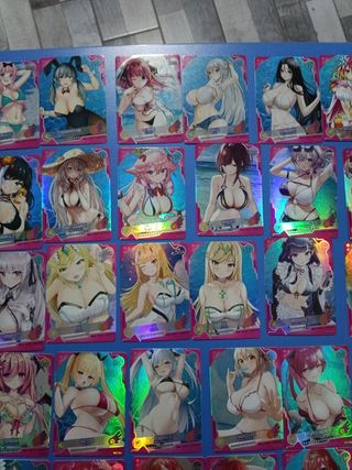 Set completo card anime manga waifu goddess story
