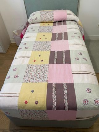 Edredon colcha patchwork