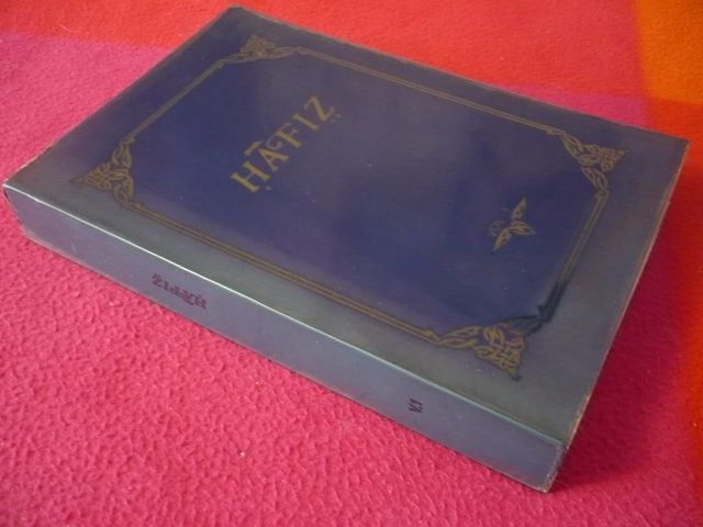 HAFIZ VOL. 1 DIVAN-I-HAFIZ 1987 MAESTROS SUFIESEN