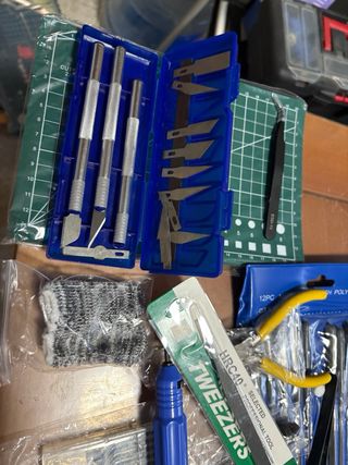 Set attrezzi stampa 3d