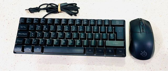 Teclado Gaming ISY IGK 3500 Ratón SteelSeries
