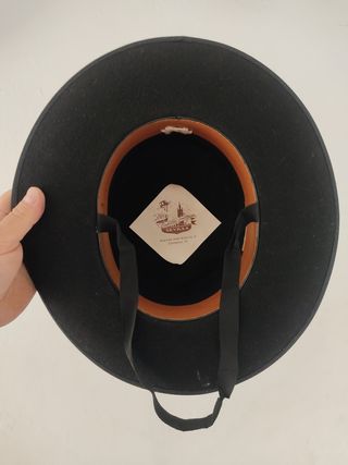 Sombrero cordobés negro 54'5cm