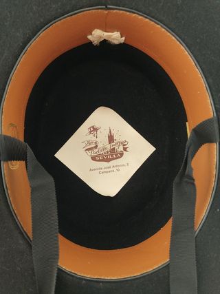 Sombrero cordobés negro 54'5cm