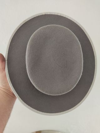 Sombrero cordobés gris 53cm