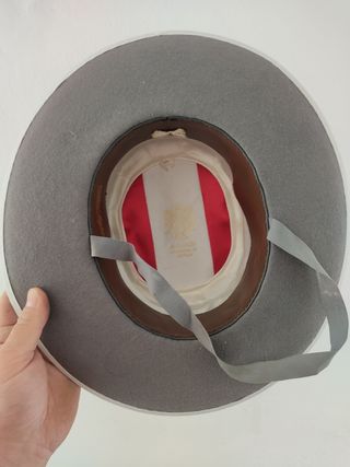 Sombrero cordobés gris 53cm