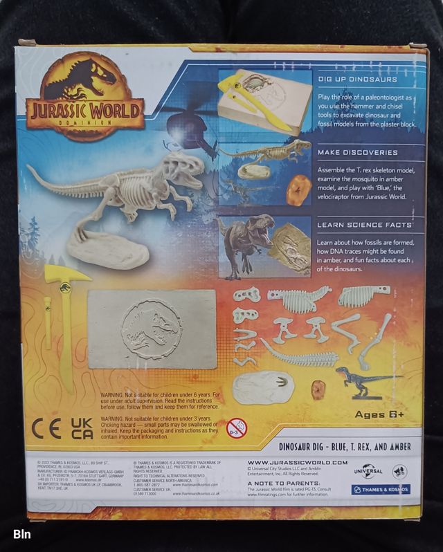 Dinosaur Dig kit de excavación.