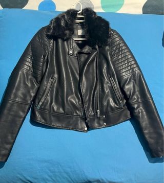 CHAQUETA CUERO INVIERNO 