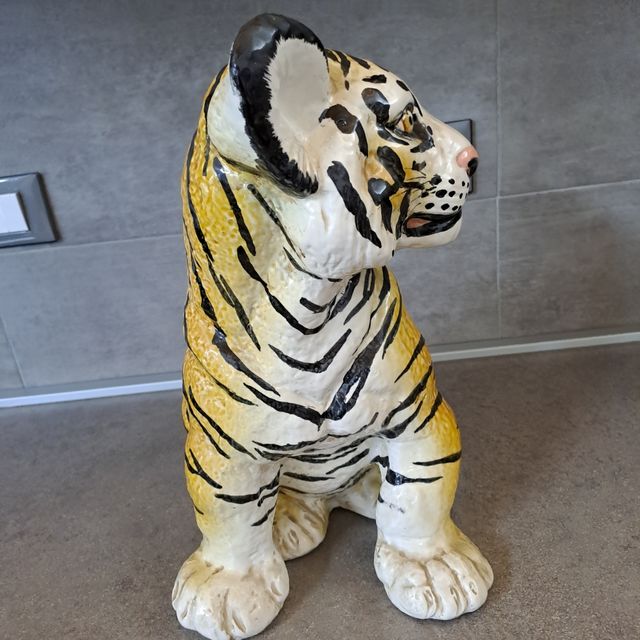 Tigre in ceramica h. 40 cm