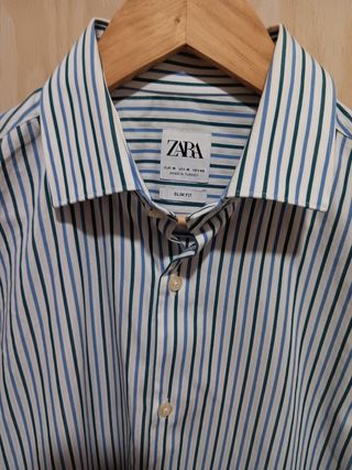 Camisa de rayas de Zara