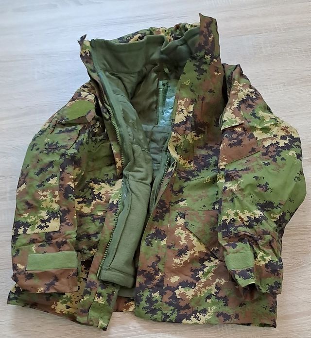 Giacca parka militare