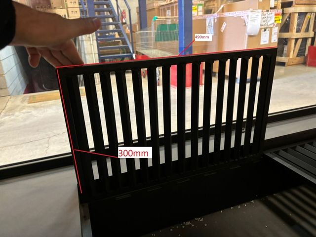 Hogar de leña doble cara 2m VERODESIGN