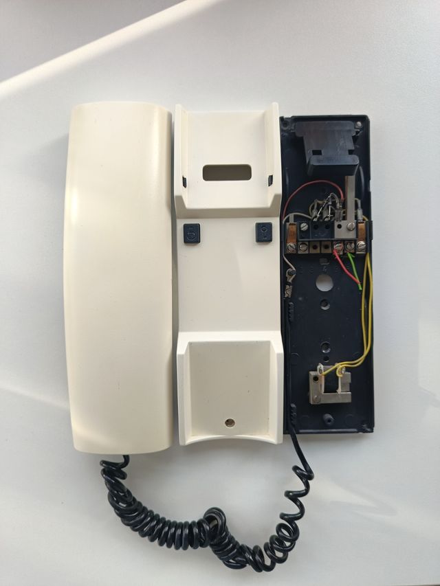 Telefono portero sistema antiguo