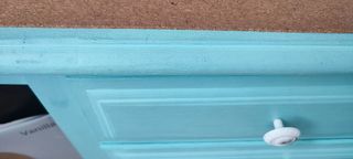 Escritorio de Castaño pintado