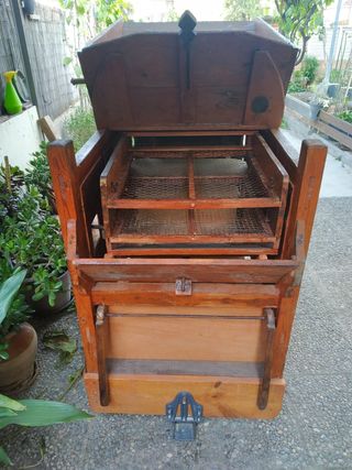 Limpiador de trigo antiguo