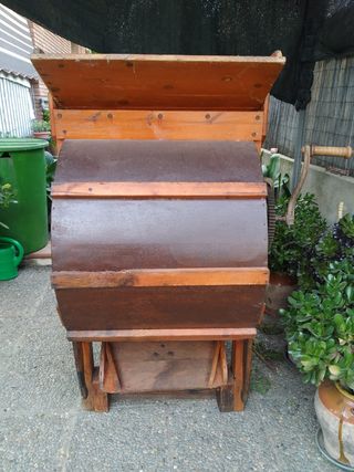 Limpiador de trigo antiguo