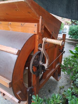 Limpiador de trigo antiguo