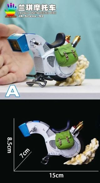 Resina moto launch jacksdo