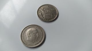 Monedas 5 pesetas 1957 *58.. 