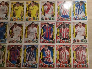 18 cromos adrenalyn actualización 14/15