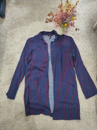 Blusa transparente negra