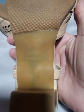 Sandalias beige Pitillos