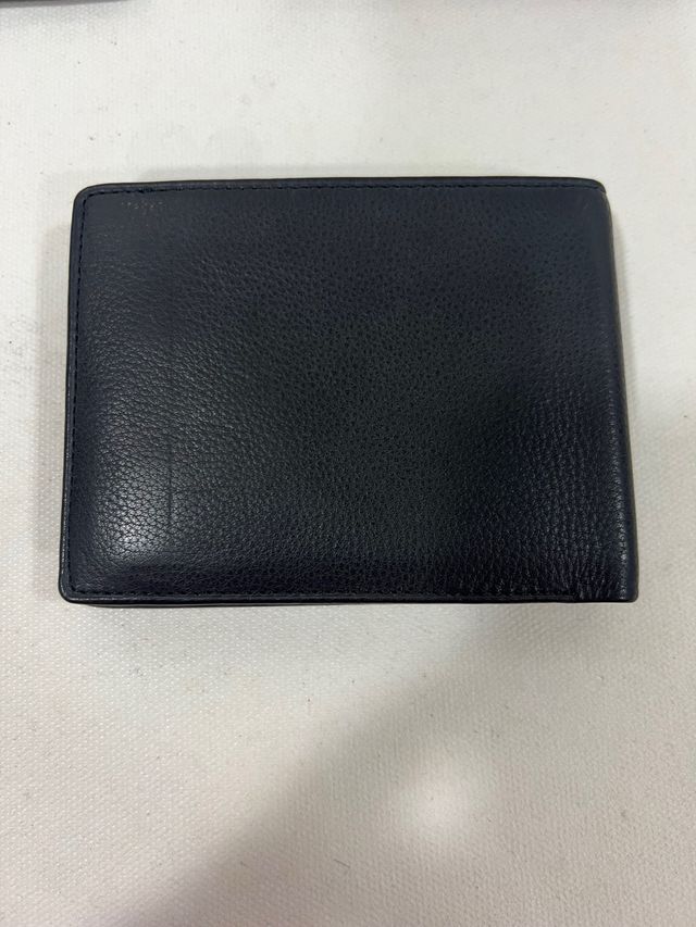 Cartera negra hombre Calvin Klein nueva y regalo