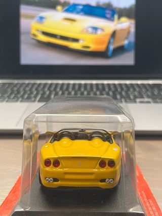 Ferrari 550 Barchetta-Giallo (Modellino 1:43)