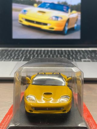 Ferrari 550 Barchetta-Giallo (Modellino 1:43)