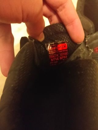 Zapatos de seguridad para hombre de trabajo black