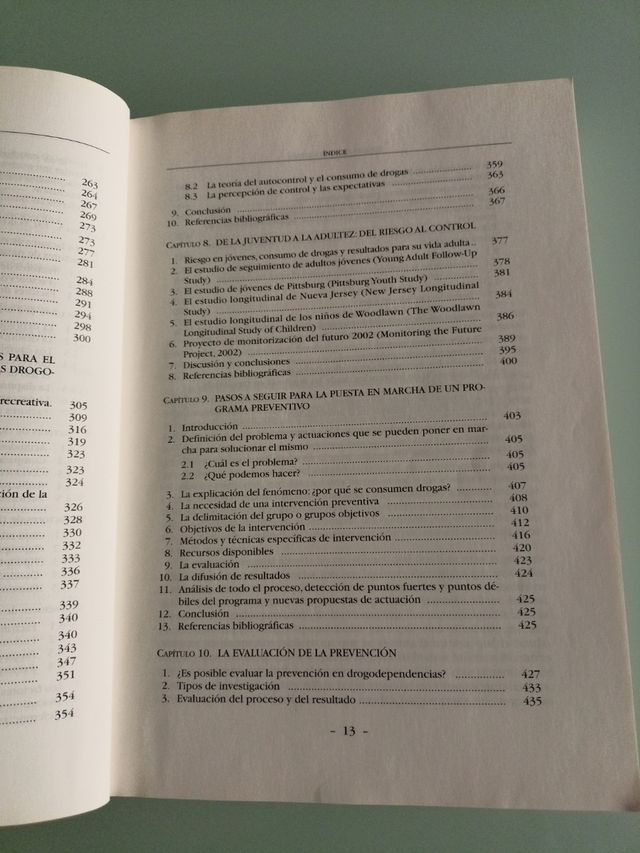 BASES CIENTIFICAS DE LA PREVENCION DE LAS DROGODEPENDENCIAS